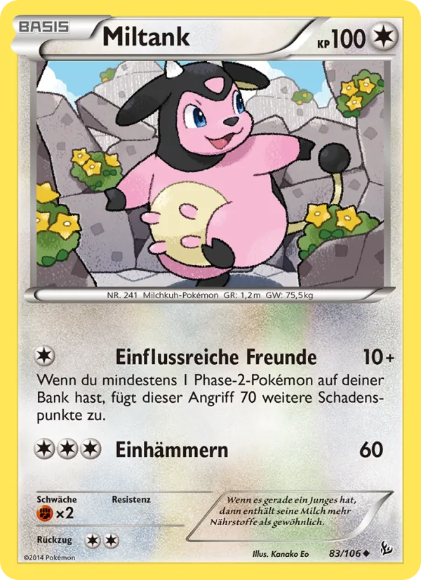 Miltank – Flammenmeer 83