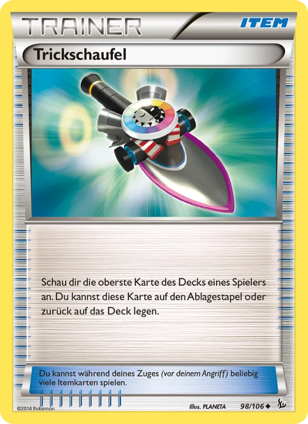 Trickschaufel – Flammenmeer 98