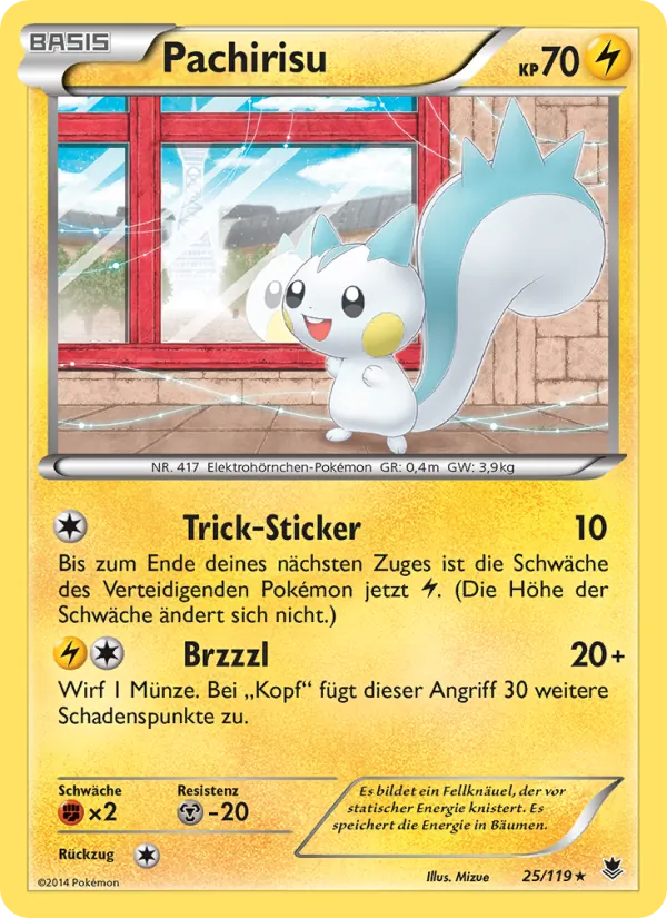 Pachirisu – Phantomkräfte 25