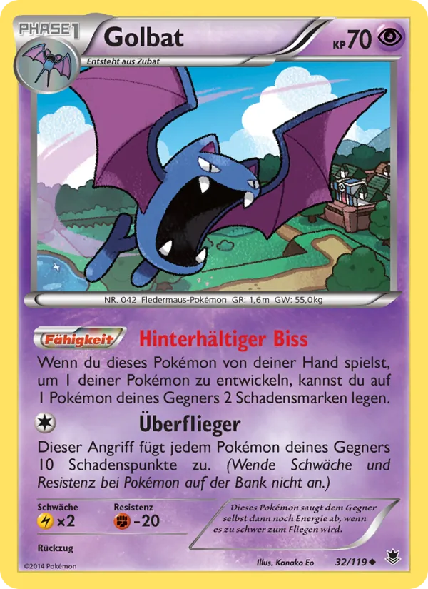 Golbat – Phantomkräfte 32