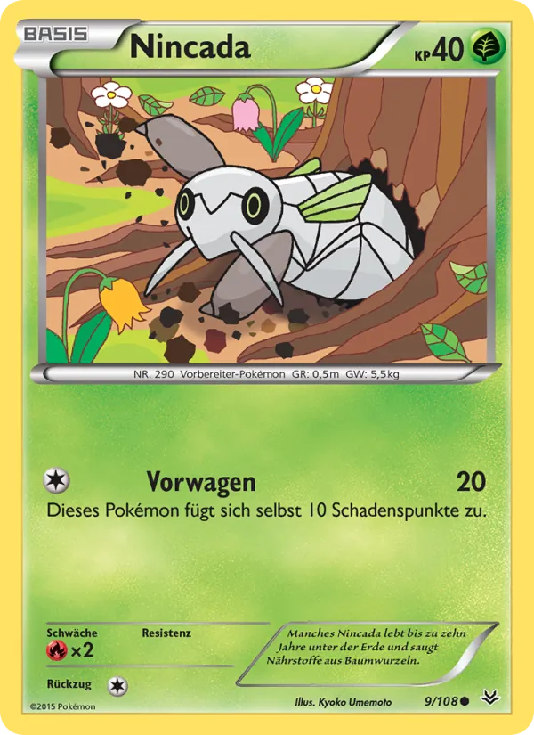 Nincada – Drachenleuchten 9