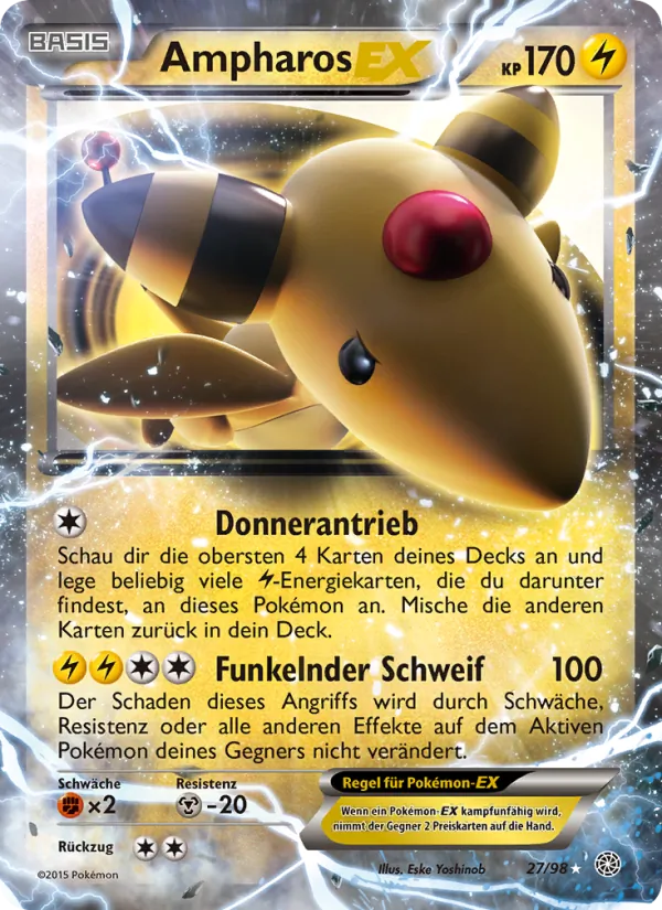Ampharos EX – Ewiger Anfang 27