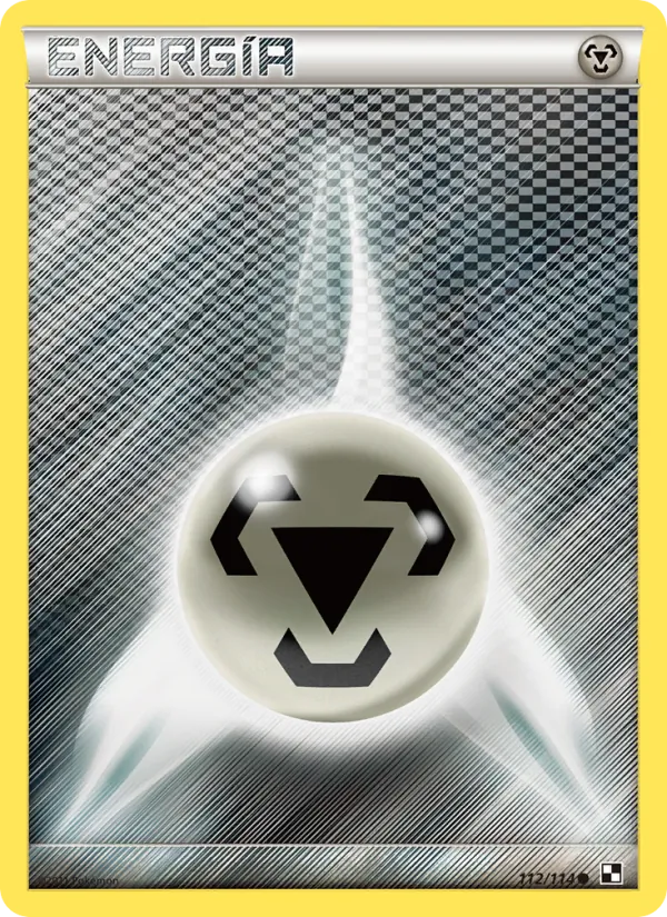 Energía Metálica – Negro y Blanco 112