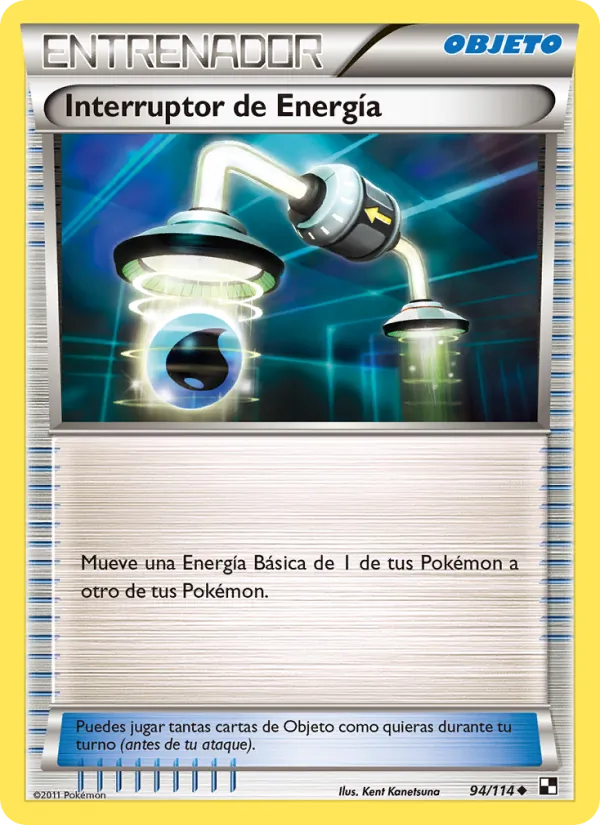 Interruptor de Energía – Negro y Blanco 94