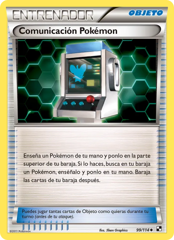 Comunicación Pokémon – Negro y Blanco 99