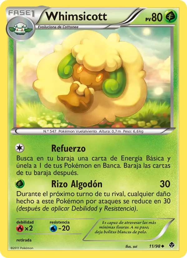 Whimsicott – Fuerzas Emergentes 11