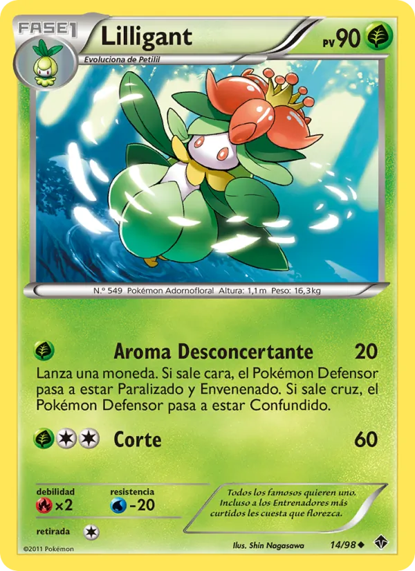 Lilligant – Fuerzas Emergentes 14