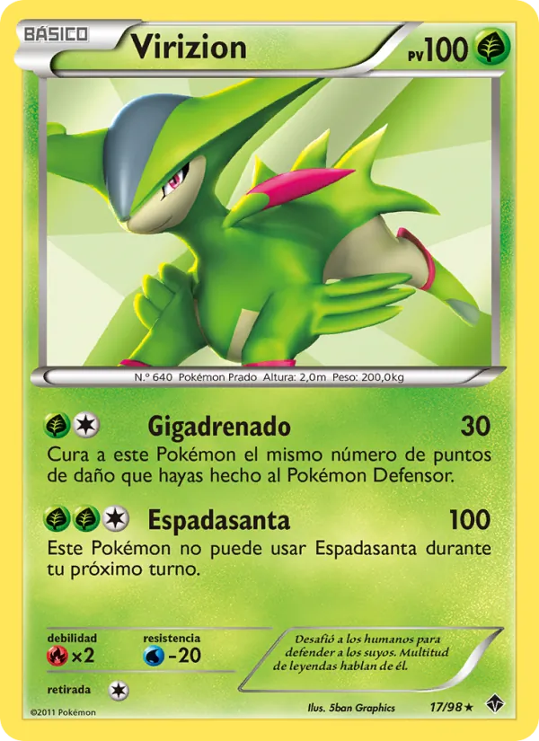 Virizion – Fuerzas Emergentes 17