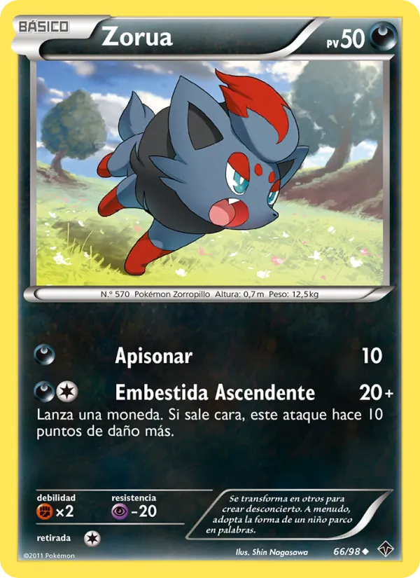 Zorua – Fuerzas Emergentes 66