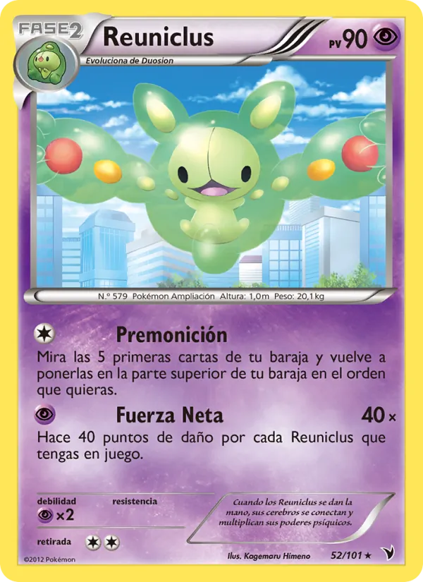 Reuniclus – Nobles Victorias 52