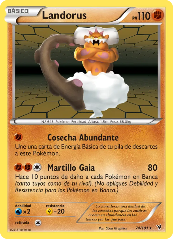 Landorus – Nobles Victorias 74