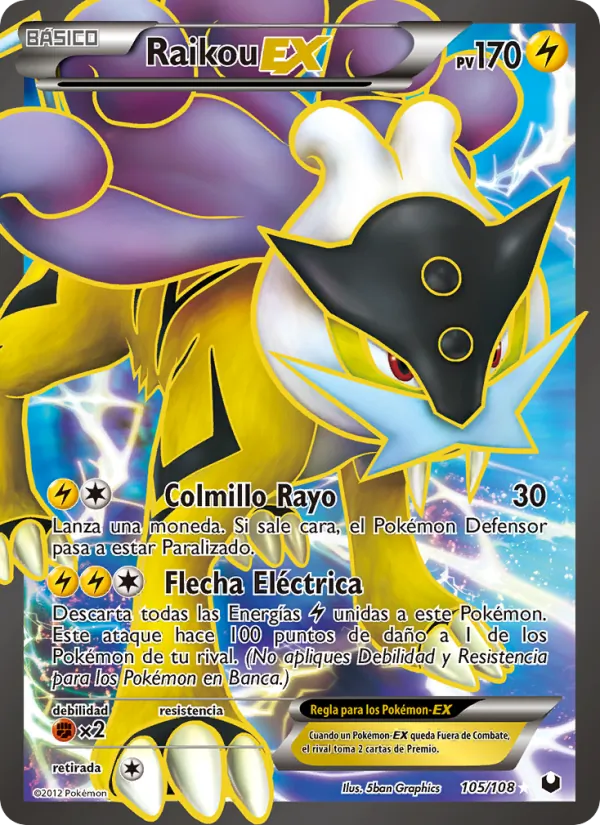 Raikou-EX – Oscuros Exploradores 105