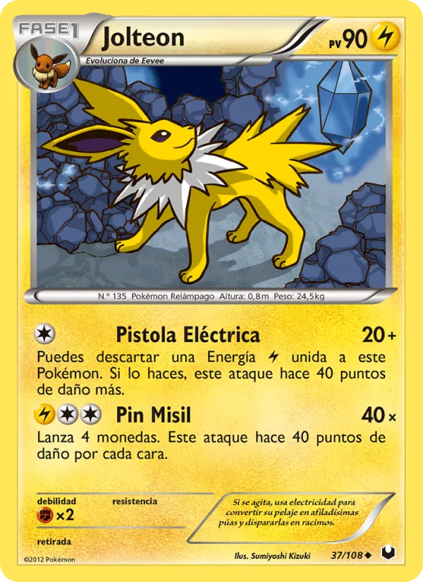 Jolteon – Oscuros Exploradores 37