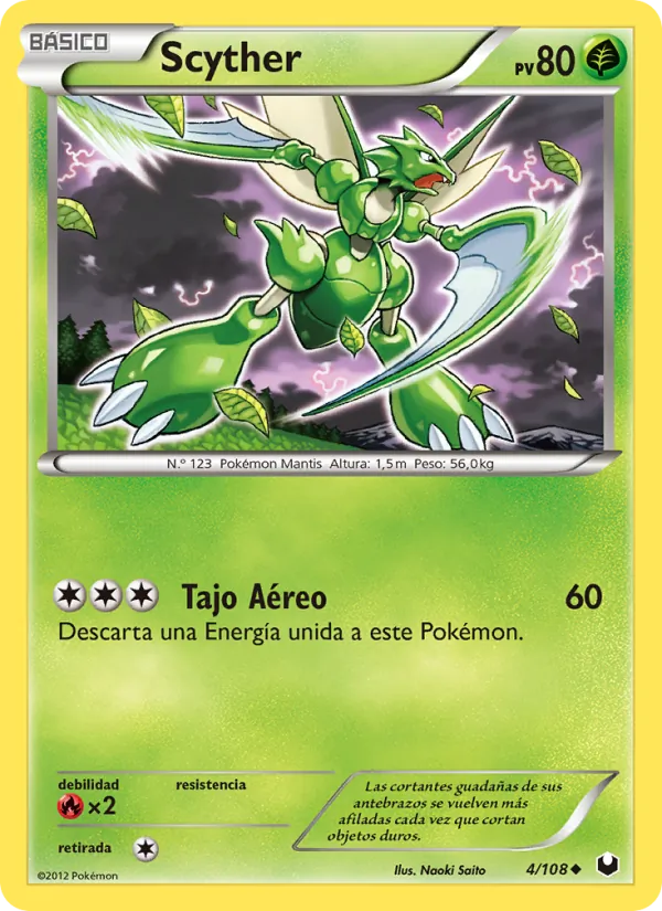Scyther – Oscuros Exploradores 4