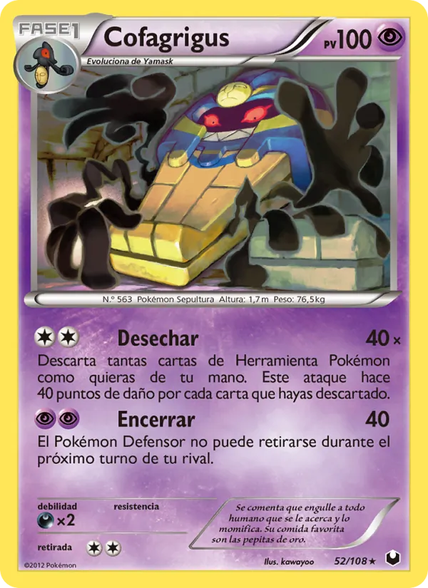 Cofagrigus – Oscuros Exploradores 52