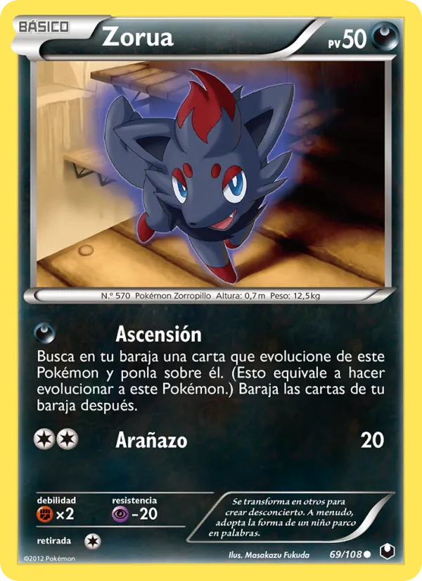 Zorua – Oscuros Exploradores 69