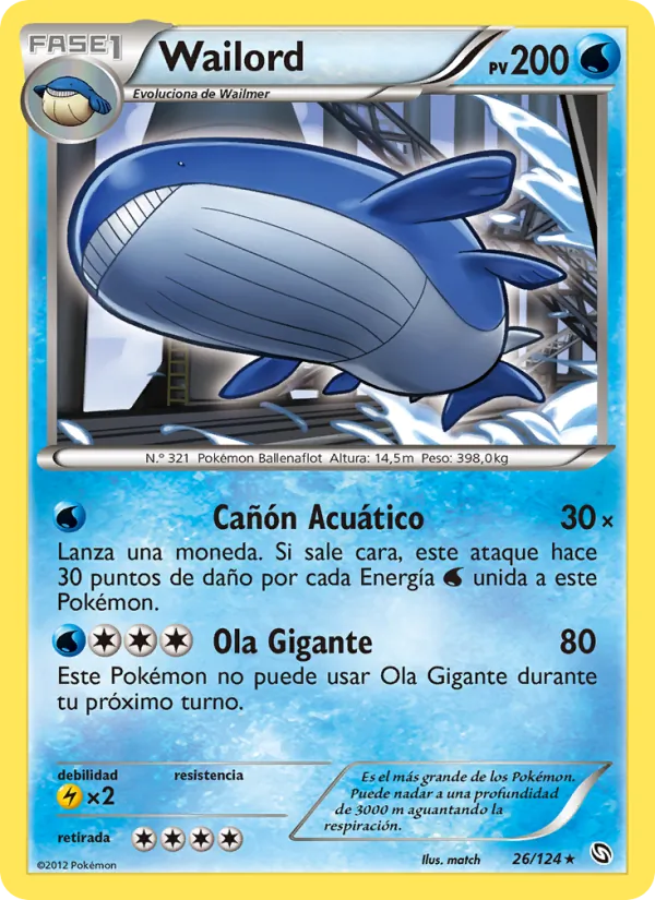 Wailord – Dragones Majestuosos 26