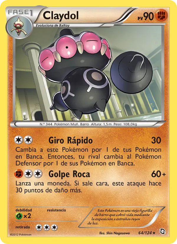 Claydol – Dragones Majestuosos 64