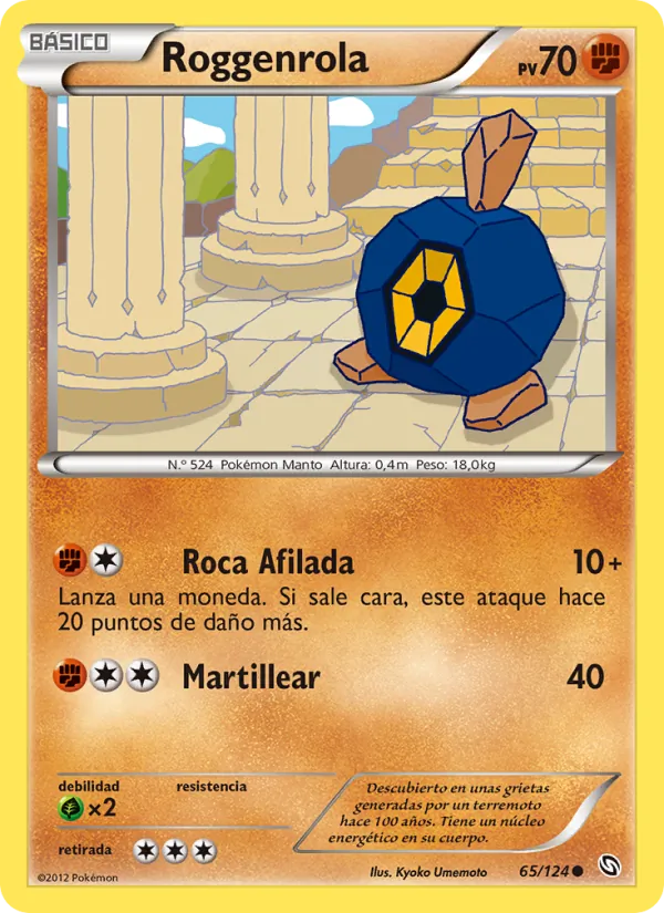 Roggenrola – Dragones Majestuosos 65