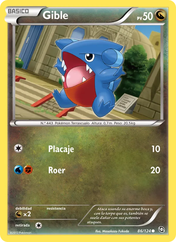 Gible – Dragones Majestuosos 86