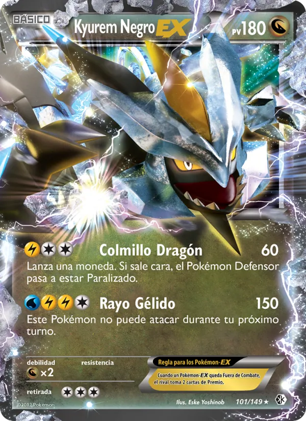 Kyurem Negro-EX – Fronteras Cruzadas 101