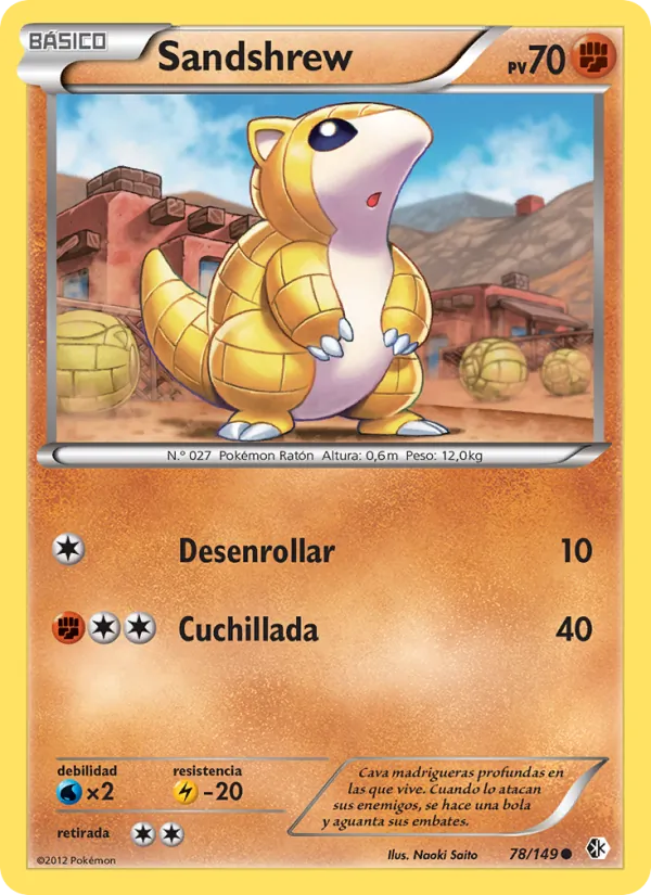 Sandshrew – Fronteras Cruzadas 78