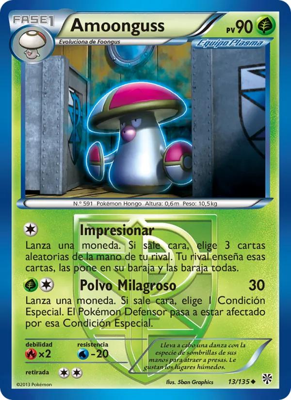 Amoonguss – Tormenta Plasma 13