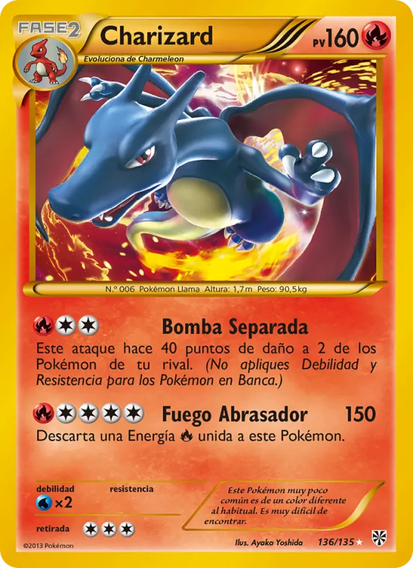 Charizard – Tormenta Plasma 136