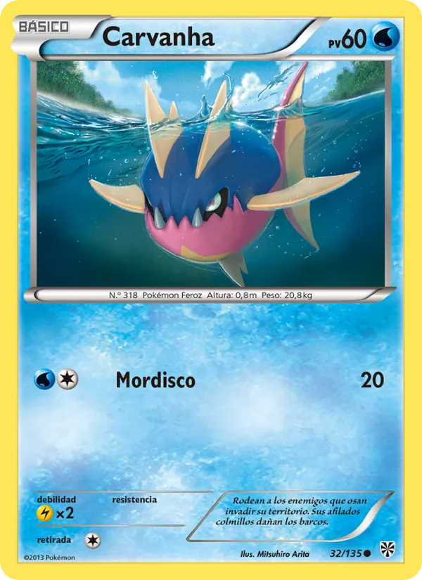 Carvanha – Tormenta Plasma 32