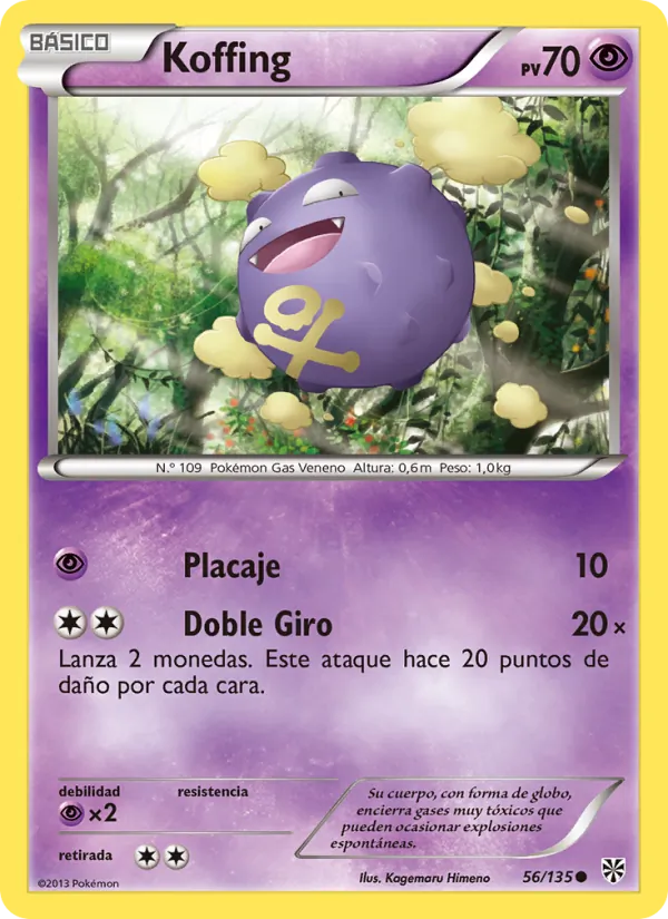 Koffing – Tormenta Plasma 56