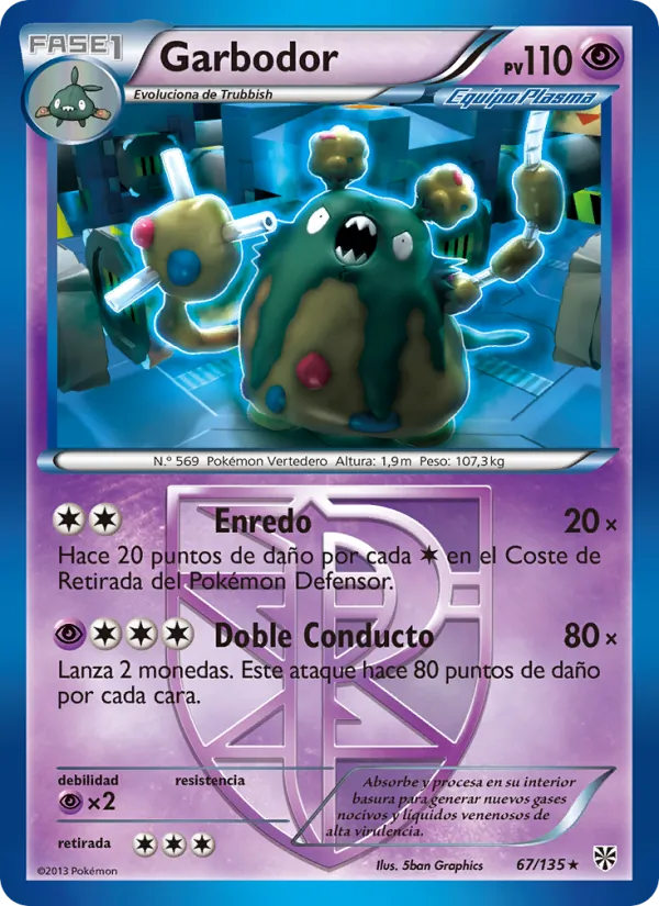 Garbodor – Tormenta Plasma 67
