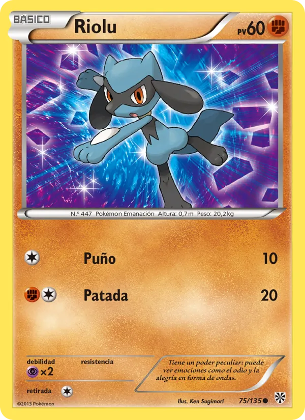 Riolu – Tormenta Plasma 75