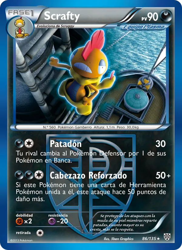 Scrafty – Tormenta Plasma 86
