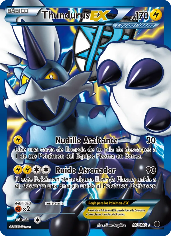 Thundurus-EX – Glaciación Plasma 110