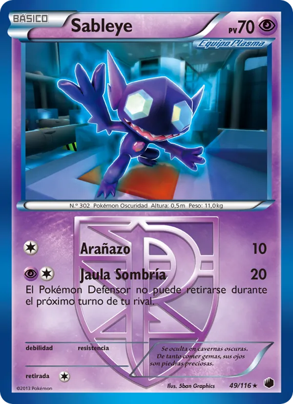 Sableye – Glaciación Plasma 49