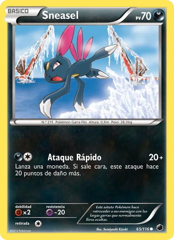 Sneasel – Glaciación Plasma 65