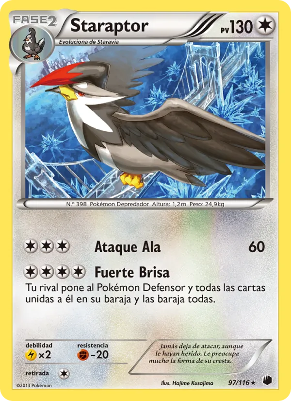 Staraptor – Glaciación Plasma 97