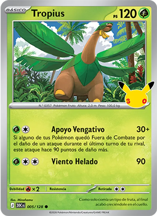 Tropius – Celebración 30.º Aniversario 5