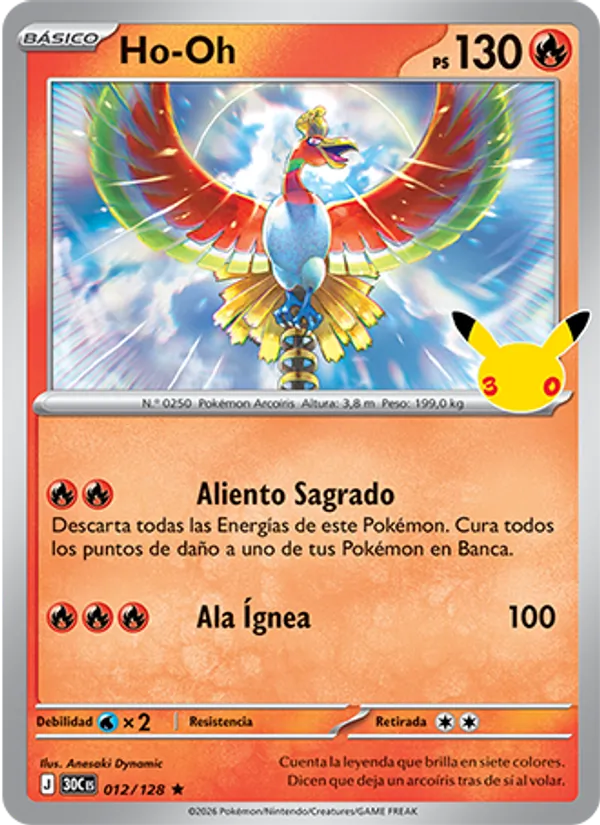Ho-Oh – Celebración 30.º Aniversario 12