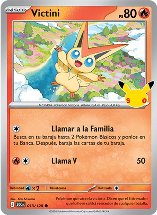 Victini – Celebración 30.º Aniversario 13