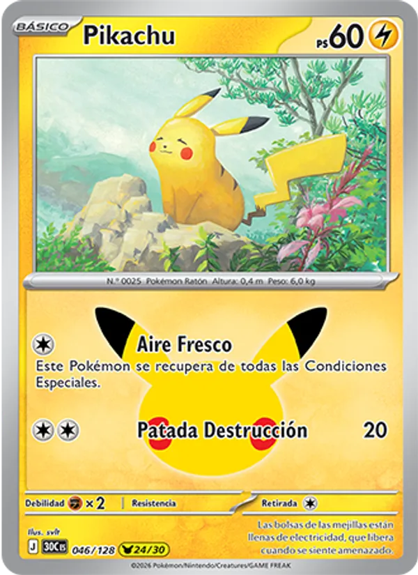 Pikachu – Celebración 30.º Aniversario 46