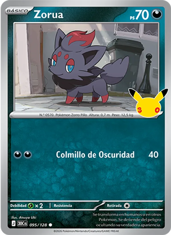 Zorua – Celebración 30.º Aniversario 95