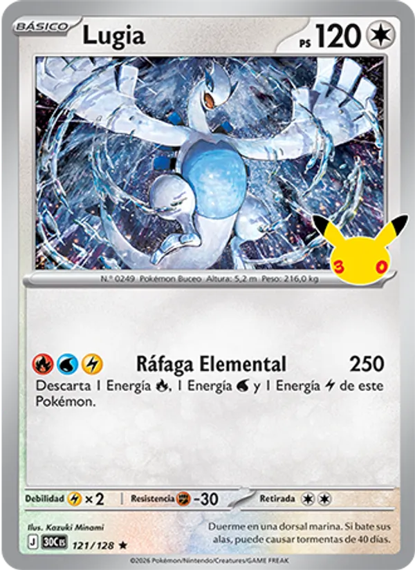 Lugia – Celebración 30.º Aniversario 121