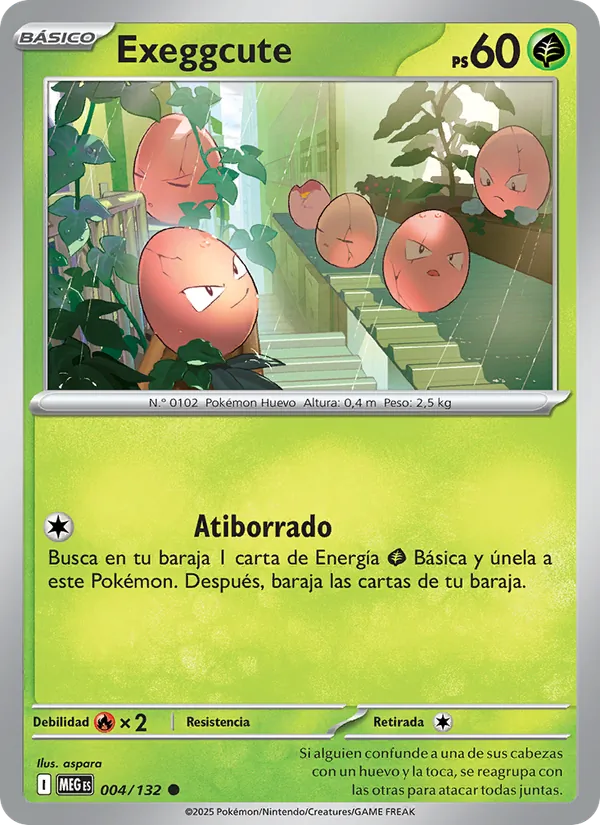 Exeggcute – Megaevolución 4