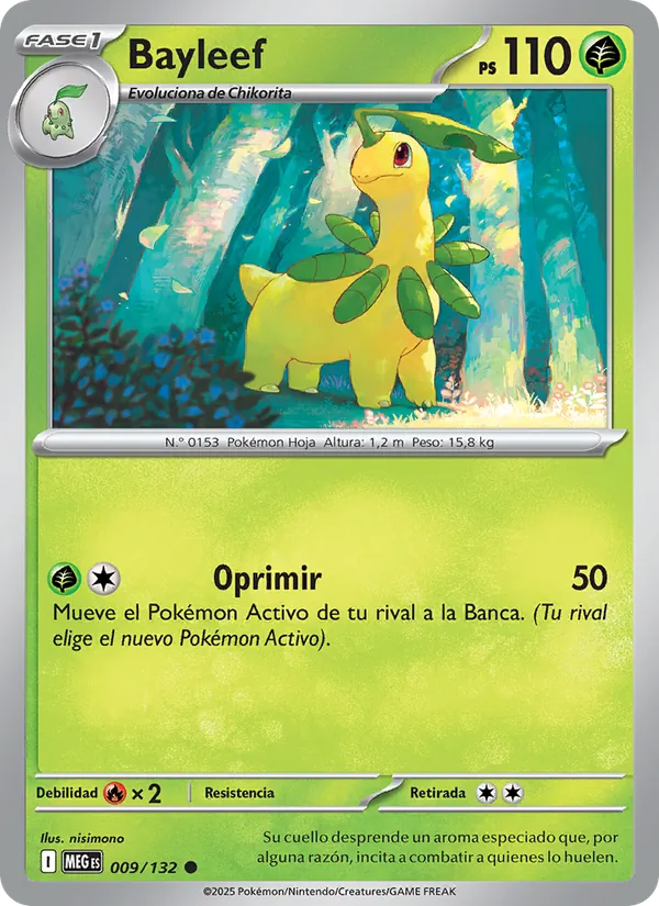 Bayleef – Megaevolución 9