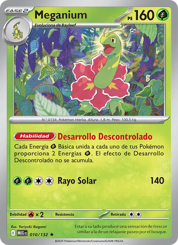 Meganium – Megaevolución 10