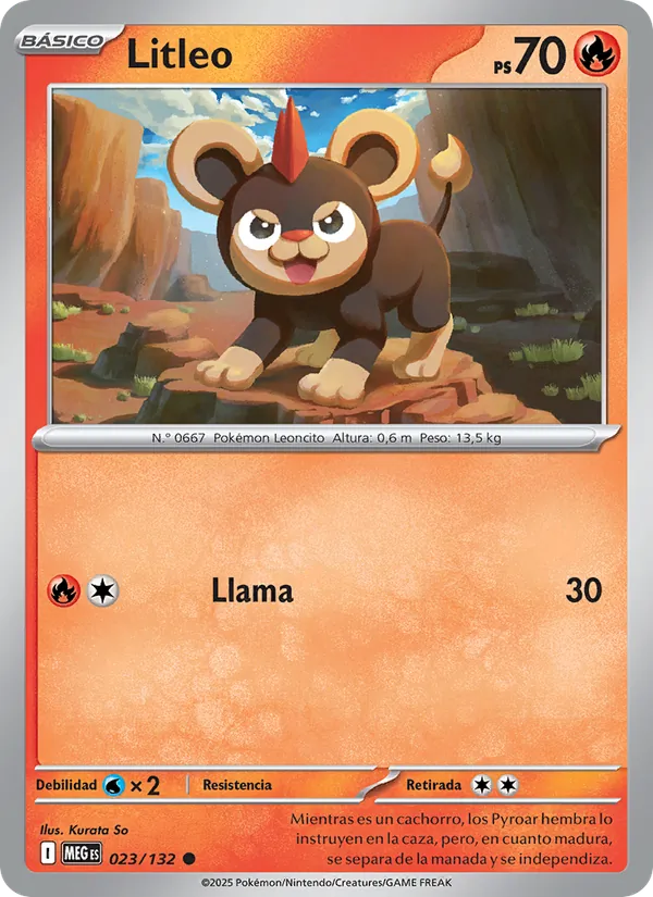 Litleo – Megaevolución 23