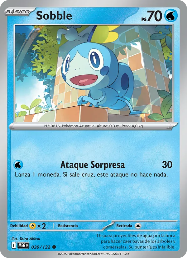 Sobble – Megaevolución 39