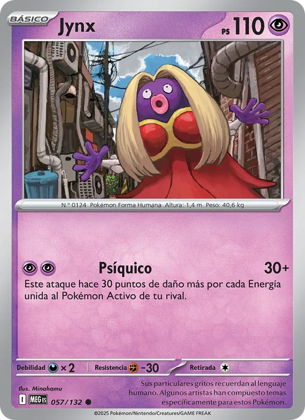 Jynx – Megaevolución 57