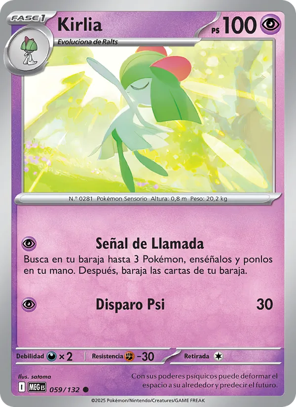 Kirlia – Megaevolución 59